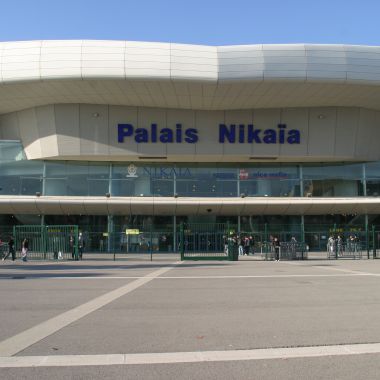 Palais depuis le parvis