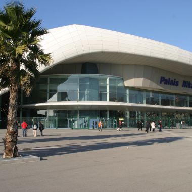 Palais depuis le parvis